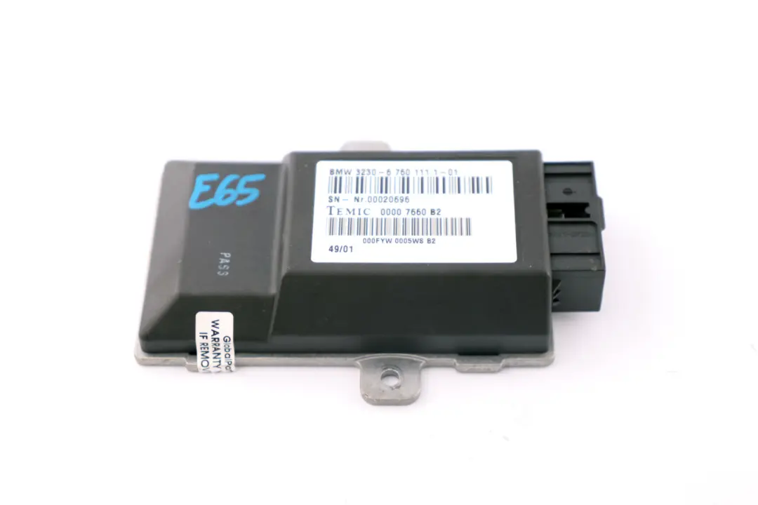 BMW 7 Series E65 E66 E67 Steering Column Control Unit CIM Module - SKU 6788716 - Part number 6788716