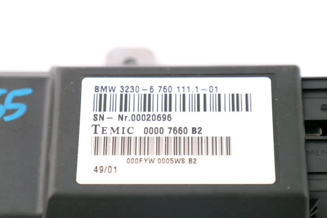 Unidad De Control De La Columna De Direccion Modulo CIM para BMW E65 E66 E67 con número de pieza 6788716 BMW E65 E66 E67 Unidad De Control De La Columna De Direccion Modulo CIM - SKU 6788716 - Número de pieza 6788716