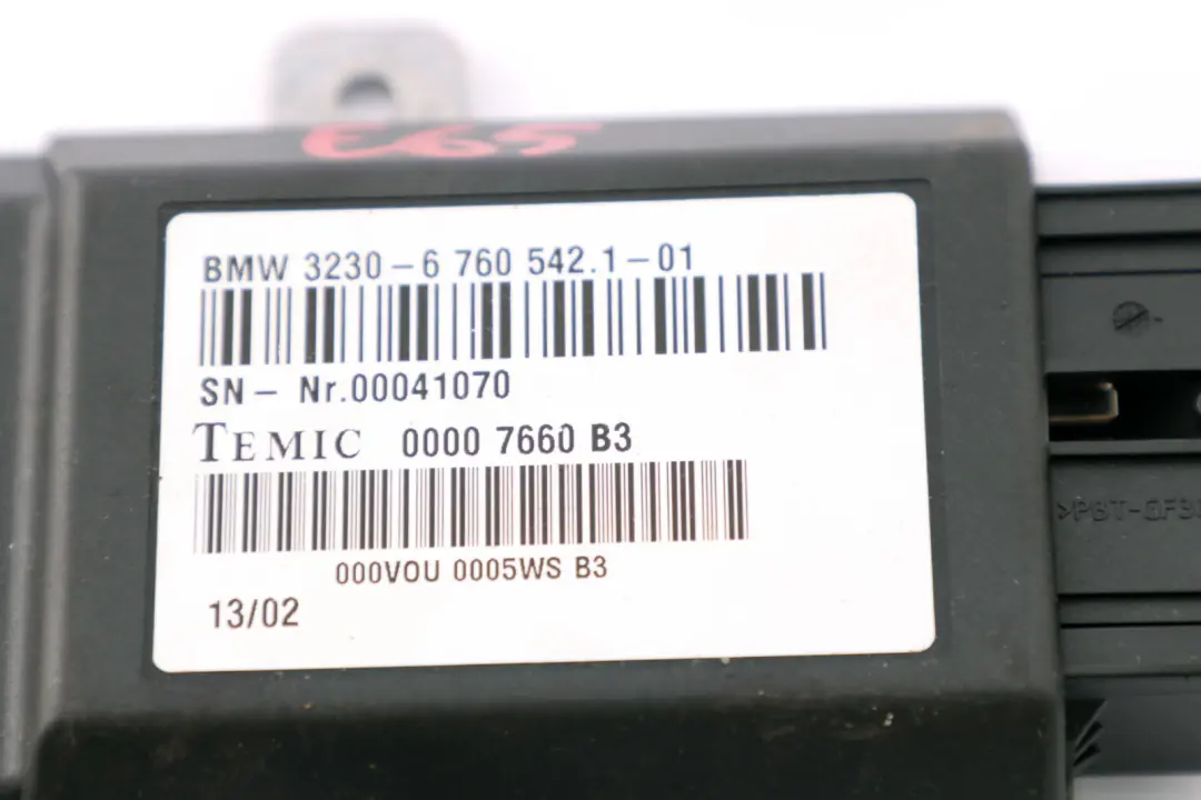 BMW 7 Series E65 E66 E67 Steering Column Control Unit CIM Module - SKU 6788716 - Part number 6788716
