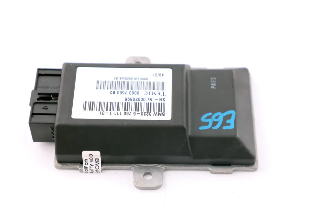 Centralina Cim Piantone dello Sterzo per BMW E65 E66 E67 con numero di parte 6788716 BMW E65 E66 E67 Centralina Cim Piantone dello Sterzo - SKU 6788716 - Numero di parte 6788716