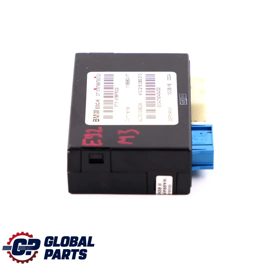 BMW 3 Z4 Series E89 E90 E92 E93 M3 EDC-K Suspension Control Unit Module - SKU 6788790 - Part number 6788790