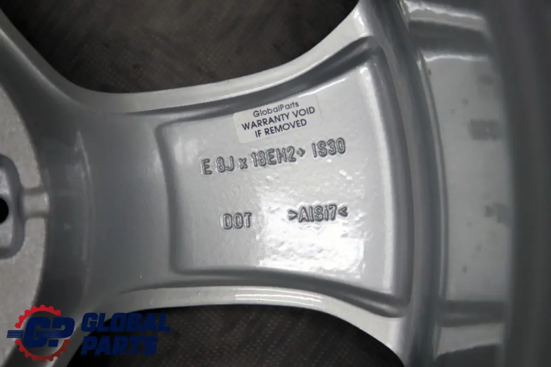 BMW X1 Series E84 Complete Set 4x Wheel Rim 18" 8J ET:30 Star Spoke 320 - SKU 6789143 - Part number 6789143