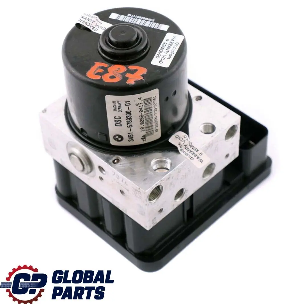 ABS DSC Pompa Centralina Modulo ABS DSC 6789300 per BMW E81 E87N E90N con numero di parte 6789301 BMW E81 E87N E90N ABS DSC Pompa Centralina Modulo ABS DSC 6789300 - SKU 6789301 - Numero di parte 6789301