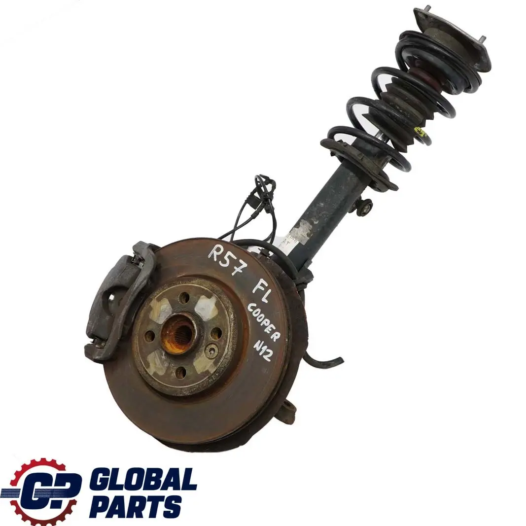 BMW Mini R57 Cabrio N12 Front Left N/S Spring Strut Suspension Leg Brake Hub - SKU 6789551-1 - Part number 6789551