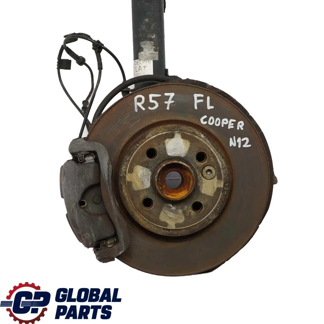 BMW Mini R57 Cabrio N12 Front Left N/S Spring Strut Suspension Leg Brake Hub - SKU 6789551-1 - Part number 6789551