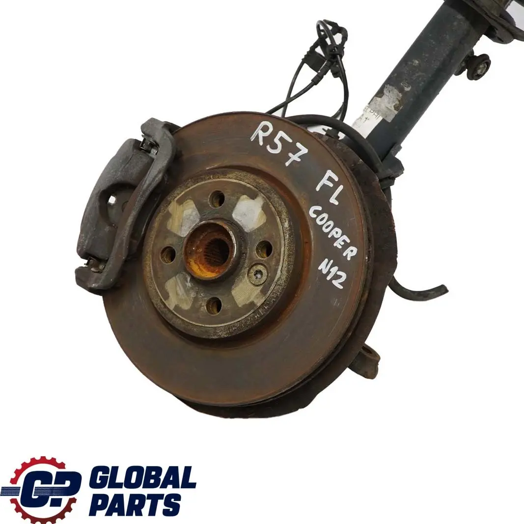 BMW Mini R57 Cabrio N12 Front Left N/S Spring Strut Suspension Leg Brake Hub - SKU 6789551-1 - Part number 6789551