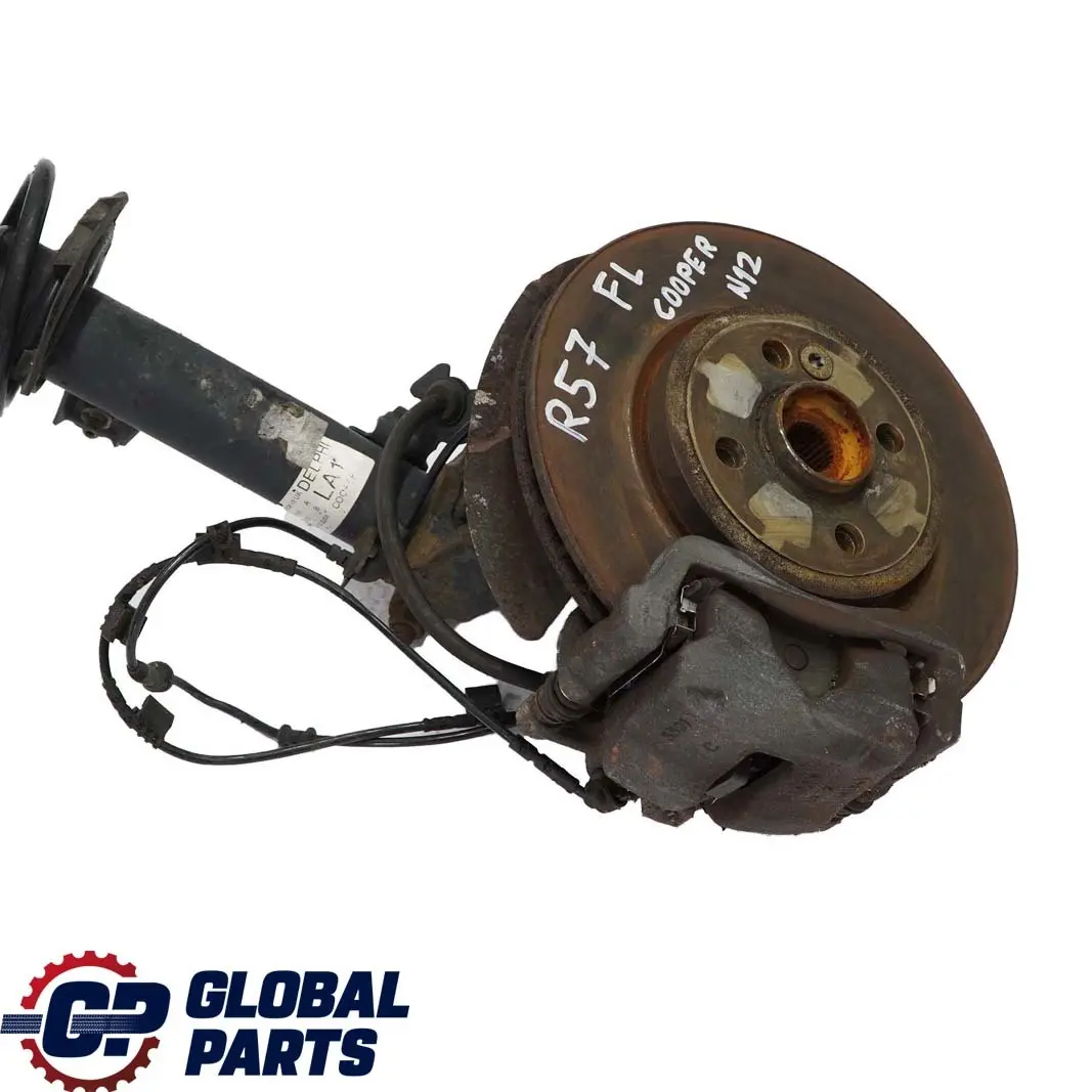 Mini R57 Cabrio N12 Delantero Izquierdo Muelle Pata Suspension Freno Buje - SKU 6789551-1 - Número de pieza 6789551