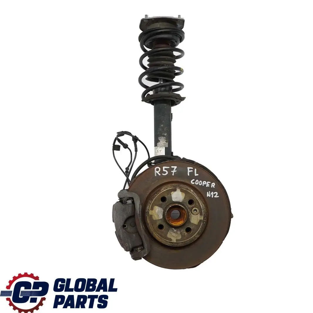 120PS Ammortizzatore Molla Freno Anteriore Sinistro per Mini R57 Cabrio N12 con numero di parte 6789551 Mini R57 Cabrio N12 120PS Ammortizzatore Molla Freno Anteriore Sinistro - SKU 6789551-1 - Numero di parte 6789551