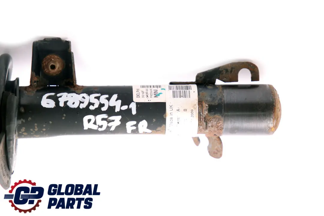 Delantero Derecho Muelle Puntal Suspension Amortiguador para Mini R57 Cabrio Cooper S con número de pieza 6789554 Mini R57 Cabrio Cooper S Delantero Derecho Muelle Puntal Suspension Amortiguador - SKU 6789554-1 - Número de pieza 6789554