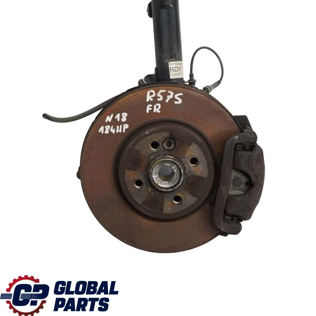 Mini Cooper S R57 Cabrio Coilover Disco Freno Pinza Freno Davanti Destra - SKU 6789554 - Numero di parte 6789554