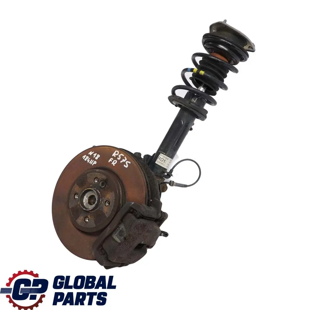 Mini Cooper S R57 Cabrio Delantero Derecho Muelle Strut Suspension Pierna Freno - SKU 6789554 - Número de pieza 6789554