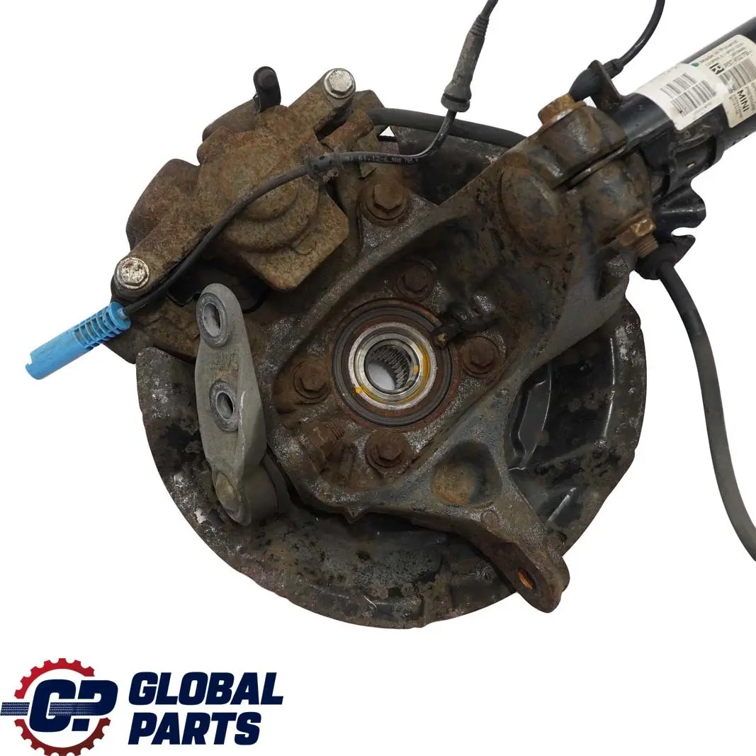 Mini Cooper S R57 Cabrio Delantero Derecho Muelle Strut Suspension Pierna Freno - SKU 6789554 - Número de pieza 6789554