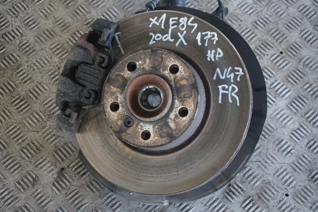 N47 xDrive anteriore destra molla puntone gamba sospensione disco per BMW X1 E84 20d con numero di parte 6789854 BMW X1 E84 20d N47 xDrive anteriore destra molla puntone gamba sospensione disco - SKU 6789854 - Numero di parte 6789854