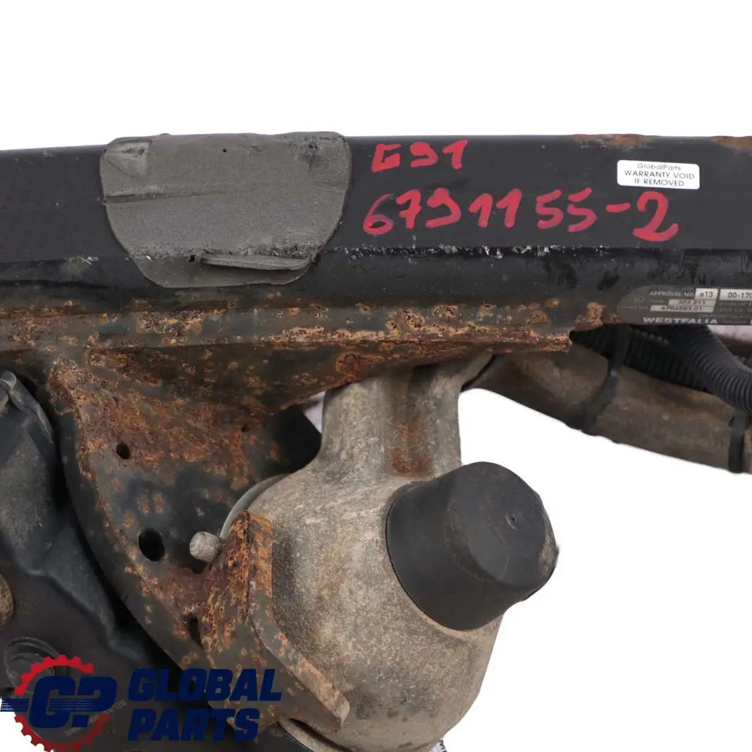 BMW 3 E91 Touring Electric Westfalia Towing Hitch Tow Bar Hook Trailer Carrier - SKU 6791155-2 - Part number 6791155