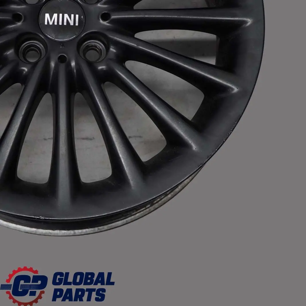 Llanta De aleacion negra 17" Multi-radios 108 7J para Mini Cooper R50 R55 R56 con número de pieza 6791464 Mini Cooper R50 R55 R56 Llanta De aleacion negra 17" Multi-radios 108 7J - SKU 6791464-1 - Número de pieza 6791464