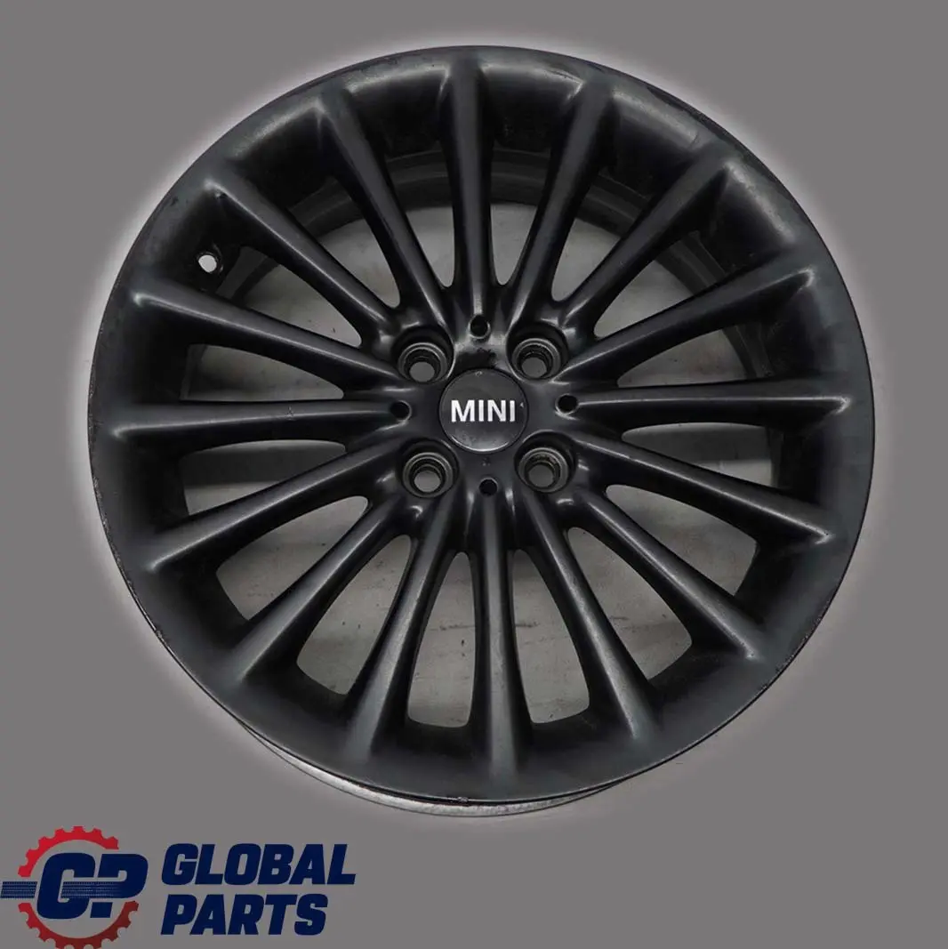 Schwarz Alufelge Alu Felge 17" Multi Spoke 108 7J für Mini Cooper R50 R56 mit Teilenummer 6791464 Mini Cooper R50 R56 Schwarz Alufelge Alu Felge 17" Multi Spoke 108 7J - SKU 6791464-1 - Teilenummer 6791464