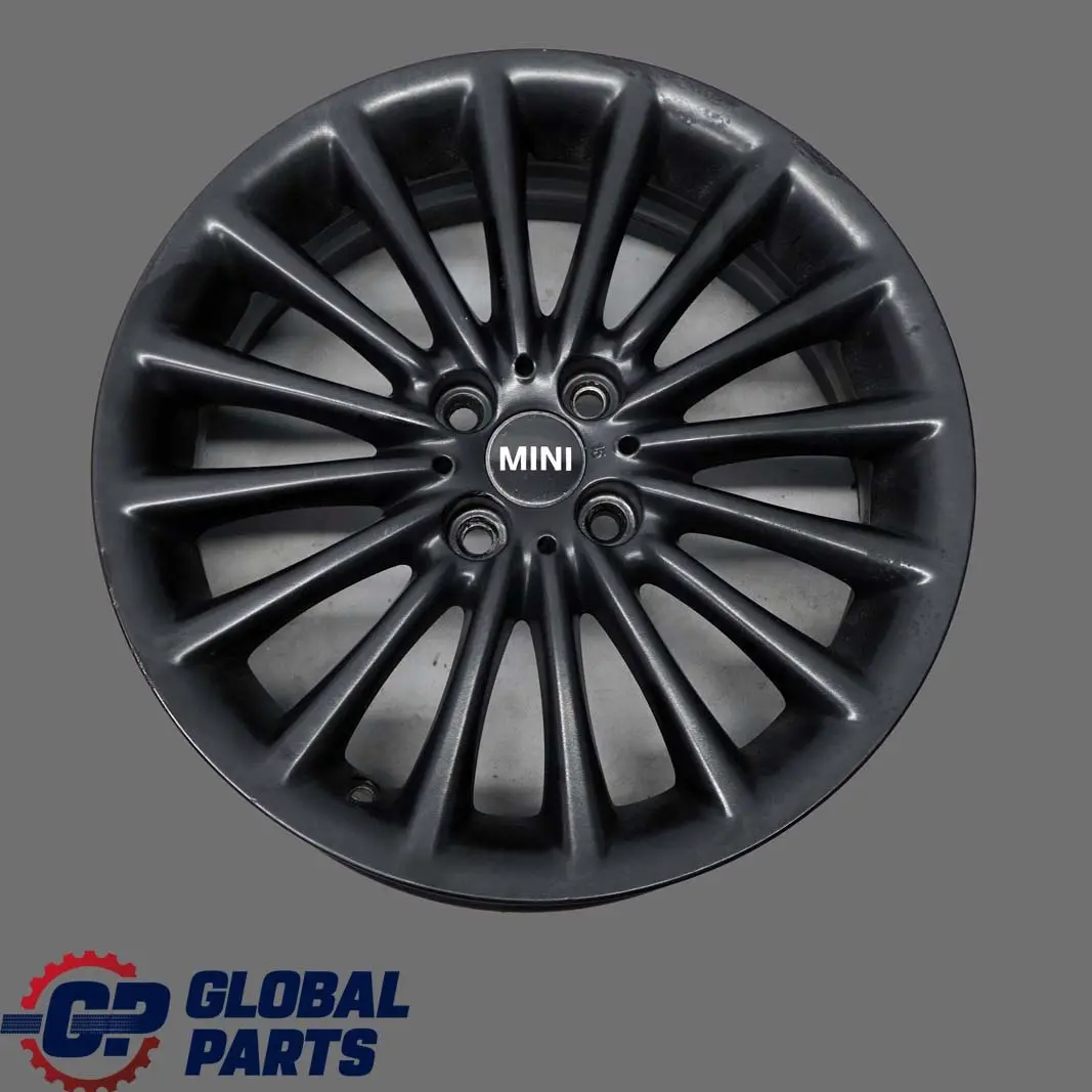 Alloy Rim 17" 7J Multi-Spoke 108 to Mini Cooper R50 R55 R56 Black Wheel with Part number 6791464 Mini Cooper R50 R55 R56 Black Wheel Alloy Rim 17" 7J Multi-Spoke 108 - SKU 6791464-2 - Part number 6791464