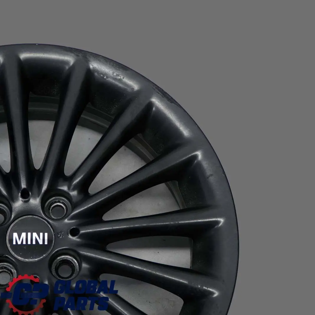 Mini Cooper R50 R56 Schwarz Alufelge Alu Felge 17" 7J Multi Spoke 108 - SKU 6791464-2 - Teilenummer 6791464