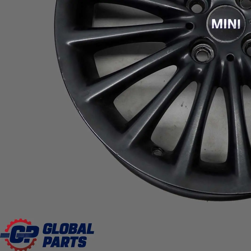 Alloy Rim 17" 7J Multi-Spoke 108 to Mini Cooper R50 R55 R56 Black Wheel with Part number 6791464 Mini Cooper R50 R55 R56 Black Wheel Alloy Rim 17" 7J Multi-Spoke 108 - SKU 6791464-2 - Part number 6791464