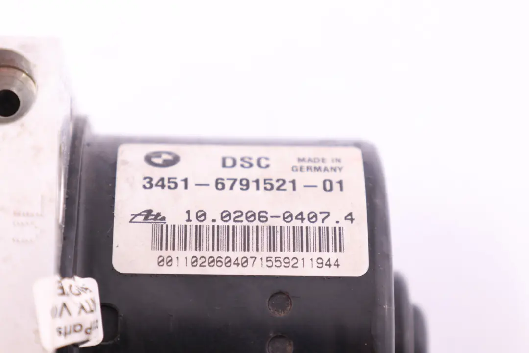 BMW 1 3 Series E87 E90 E91 LCI ABS DSC Module Pump Hydro Unit 6787837 - SKU 6791521-1 - Part number 6791521