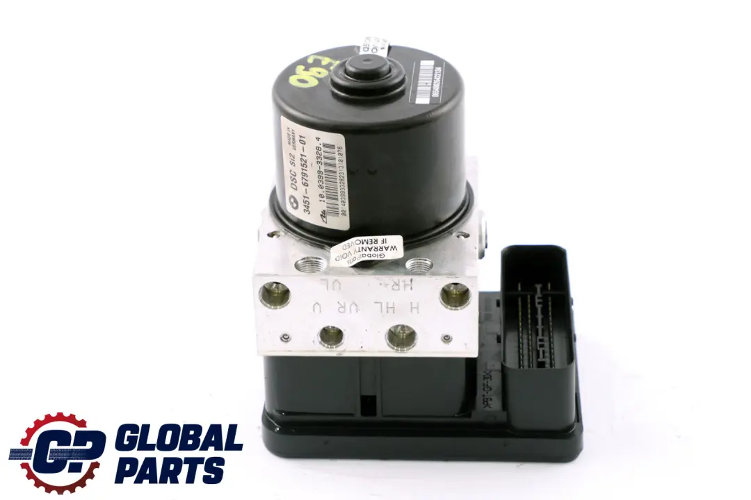 ABS DSC Module Hydro Unit Pump to BMW E87 E90 E91 with Part number 6791521 BMW E87 E90 E91 ABS DSC Module Hydro Unit Pump - SKU 6791521 - Part number 6791521