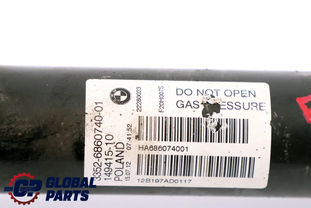 Amortyzator Tylny Prawy Lewy Tył do BMW F20 F21 o numerze 6873724 BMW F20 F21 Amortyzator Tylny Prawy Lewy Tył - SKU 6791586 - Numer Części 6873724
