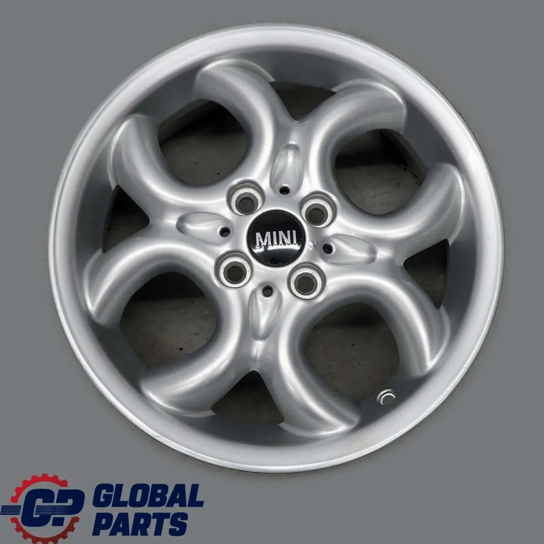 Alloy Rim 16" ET:48 6,5J 4 Hole Circular Spoke 120 to Mini Cooper R55 R56 Wheel with Part number 6791942 Mini Cooper R55 R56 Wheel Alloy Rim 16" ET:48 6,5J 4 Hole Circular Spoke 120 - SKU 6791942-3 - Part number 6791942
