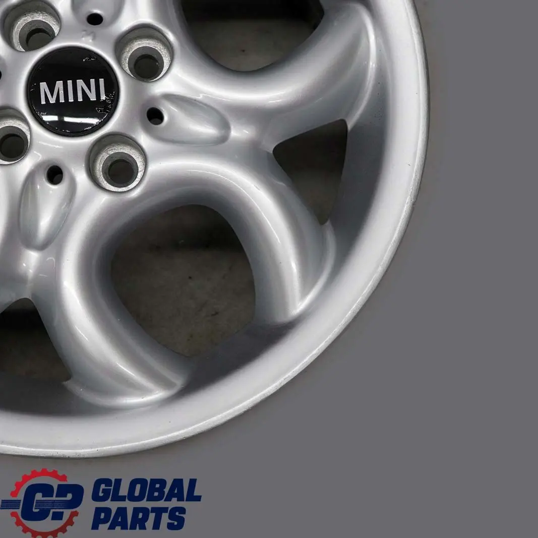 Alloy Rim 16" 6,5J ET:48 4 Hole Circular Spoke 120 to Mini Cooper R55 R56 Wheel with Part number 6791942 Mini Cooper R55 R56 Wheel Alloy Rim 16" 6,5J ET:48 4 Hole Circular Spoke 120 - SKU 6791942-4 - Part number 6791942