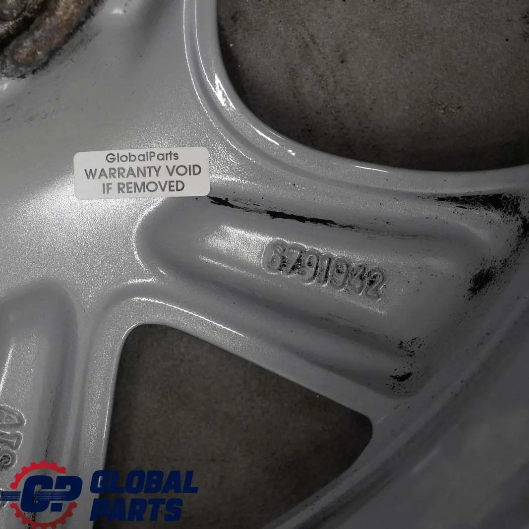 Alloy Rim 16" 6,5J ET:48 4 Hole Circular Spoke 120 to Mini Cooper R55 R56 Wheel with Part number 6791942 Mini Cooper R55 R56 Wheel Alloy Rim 16" 6,5J ET:48 4 Hole Circular Spoke 120 - SKU 6791942-4 - Part number 6791942