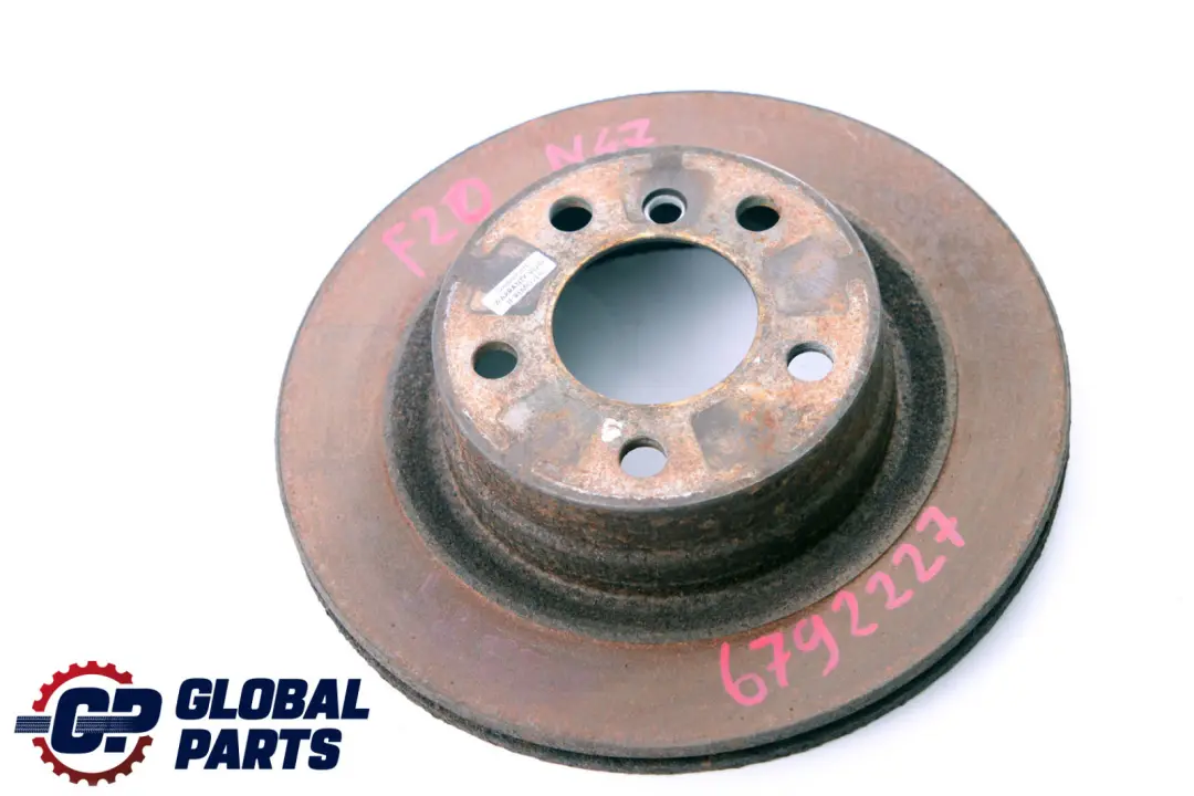 Left / Right N/O/S Wheel Brake Disc 300X20 to BMW 1 3 Series E90 F20 F30 Rear with Part number 6792227 BMW 1 3 Series E90 F20 F30 Rear Left / Right N/O/S Wheel Brake Disc 300X20 - SKU 6792227 - Part number 6792227