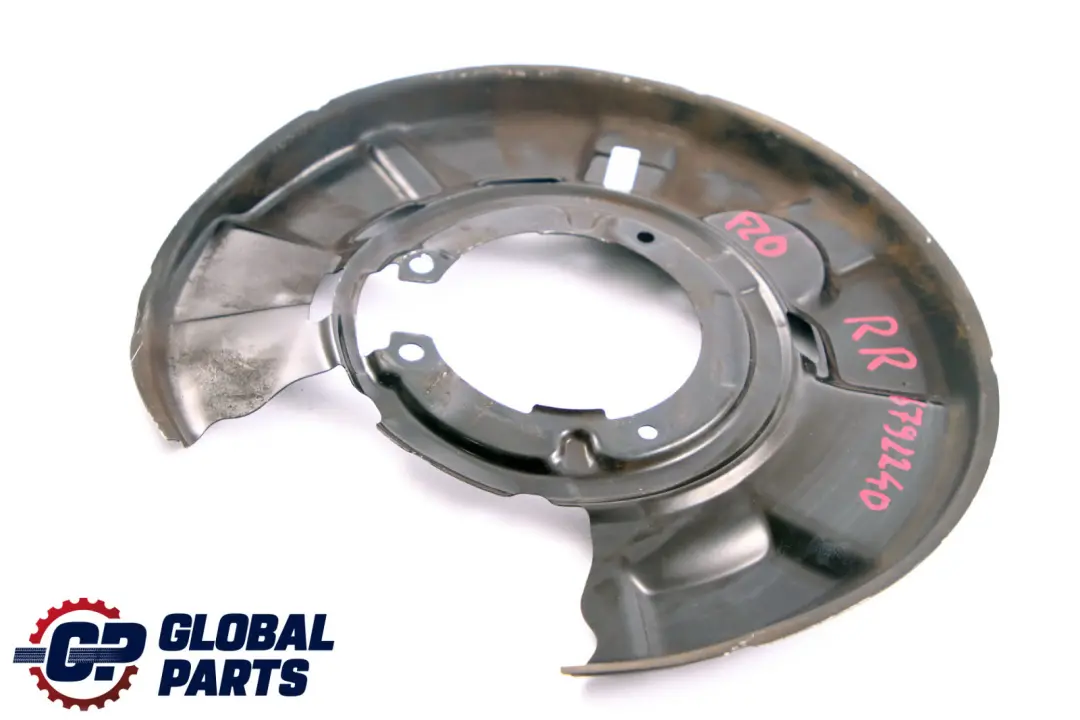 BMW 1 2 3 E87 E90 F20 F22 F30 Hinten Bremsscheibe Schutzblech Ankerblech - SKU 6792240 - Teilenummer 6792240