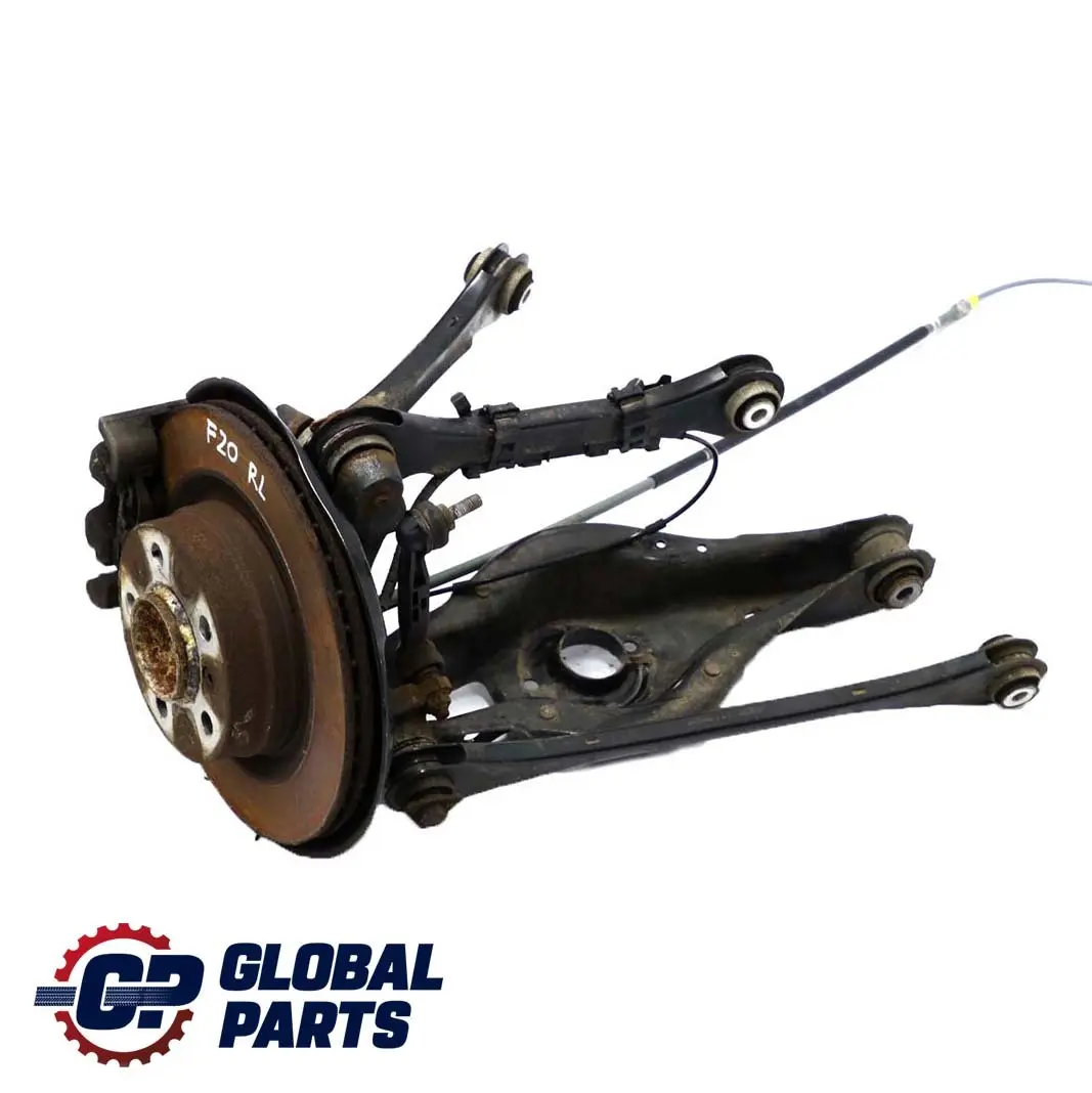 BMW F20 F21 F22 F23 trasera izquierda Pierna Suspension Eje Freno Disco Hub Set - SKU 6792515-7 - Número de pieza 6792515