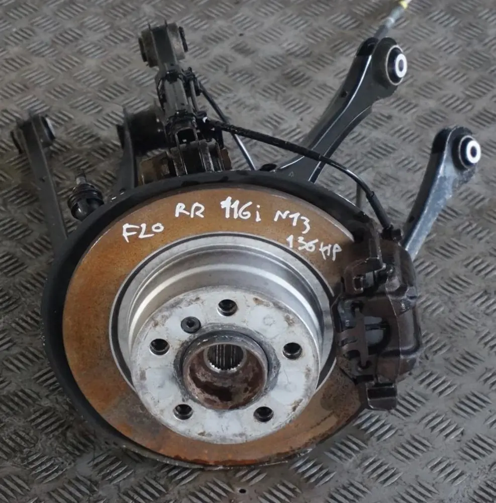 BMW F20 F21 F23 Hinterachse Aufhängung Bremsscheibe Nabe Set Rechts