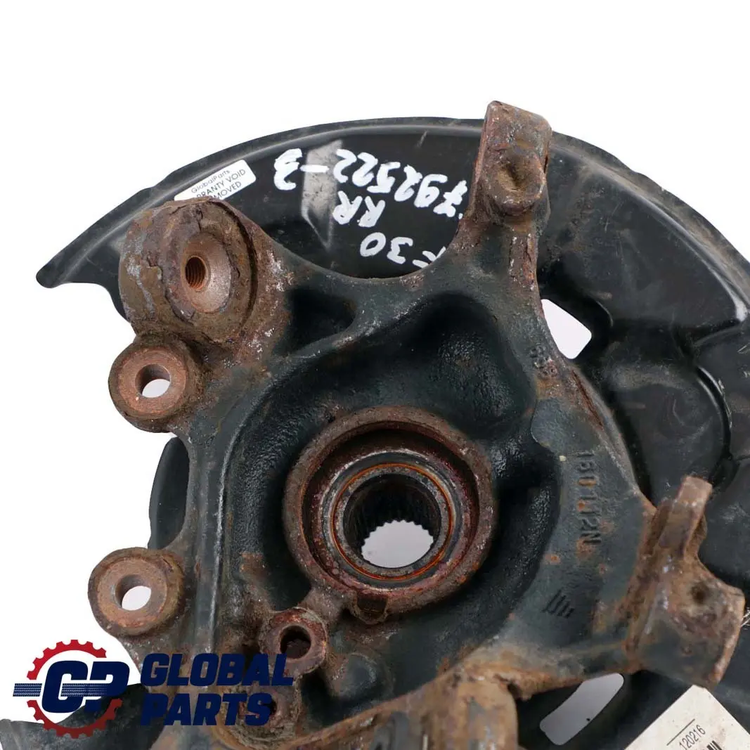 BMW F30 F31 Pivotement Support de Roue Flanschnabe Arriere Droite Axis - SKU 6792522-3 - Numéro de pièce 6792522