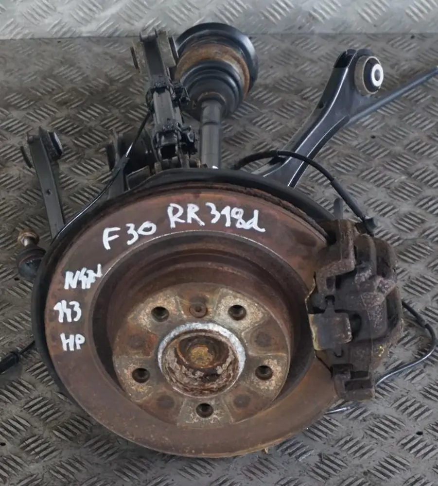 N47N 143PS Vettore Ruota Disco Freno Posteriore Destra Set per BMW F30 318d con numero di parte 6792522 BMW F30 318d N47N 143PS Vettore Ruota Disco Freno Posteriore Destra Set - SKU 6792522 - Numero di parte 6792522