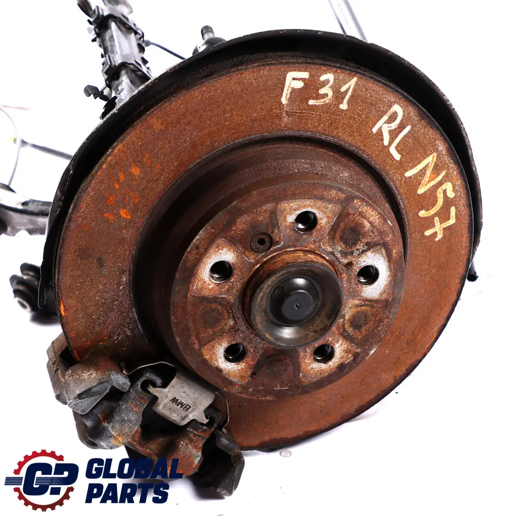 BMW 3 F30 F31 330d 330dX N57N 258 hp Rear Left N/S Suspension Leg Brake Caliper - SKU 6792523-4 - Part number 6792523