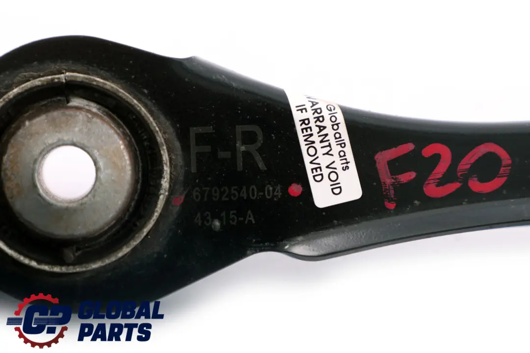 Braccio inferiore della sospensione posteriore destra per BMW F20 F30 LCI con numero di parte 6792540 BMW F20 F30 LCI Braccio inferiore della sospensione posteriore destra - SKU 6792540 - Numero di parte 6792540