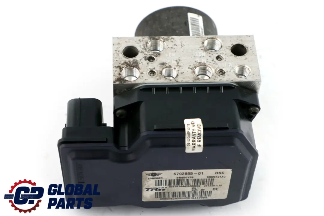 Pompa Sterownik ABS DSC do Mini R55 R56 R57 o numerze 6792555 Mini R55 R56 R57 Pompa Sterownik ABS DSC - SKU 6792555 - Numer Części 6792555