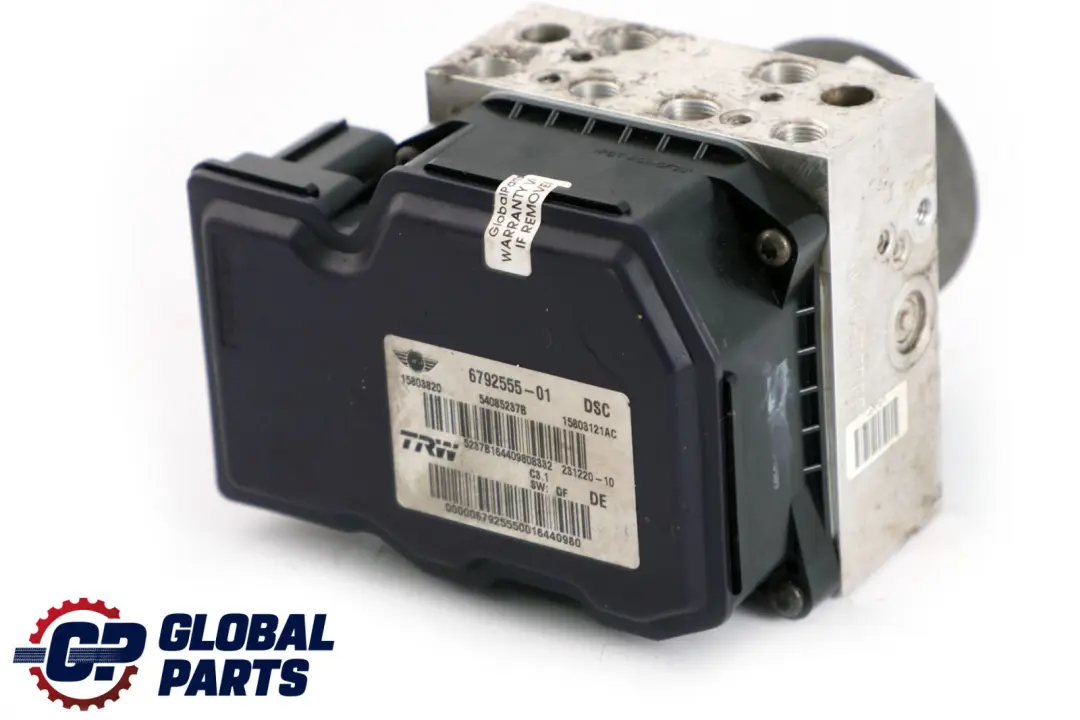  ABS DSC Pompe Mini R55 R56 R57 Unité De Freinage Hydraulique - SKU 6792555 - Numéro de pièce 6792555