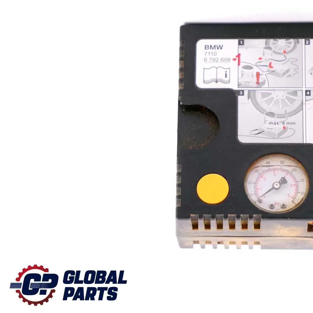 Sistema di mobilità Compressore pneumatici per BMW E60 E81 E90 F10 F11 con numero di parte 6792688 BMW E60 E81 E90 F10 F11 Sistema di mobilità Compressore pneumatici - SKU 6792688-1 - Numero di parte 6792688