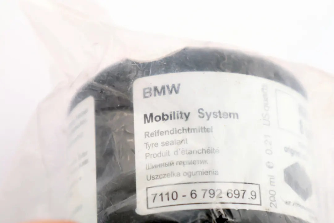 Sellador De neumaticos para BMW E81 E87 E90 LCI Mini R56 R57 con número de pieza 6792697 BMW E81 E87 E90 LCI Mini R56 R57 Sellador De neumaticos - SKU 6792697 - Número de pieza 6792697