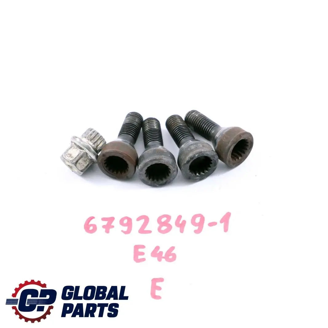 E92E93 Bullone ruota Dado filettatura chiave per BMW E46 E60 E61 E81 E82 E87 E90 E91 con numero di parte 6792849 BMW E46 E60 E61 E81 E82 E87 E90 E91 E92E93 Bullone ruota Dado filettatura chiave - SKU 6792849-1 - Numero di parte 6792849