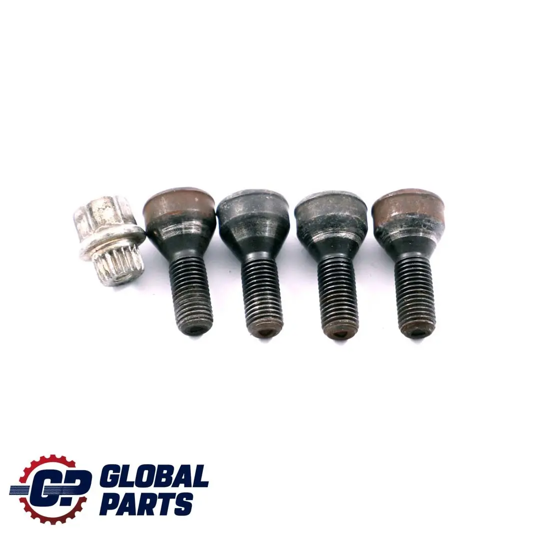 BMW E46 E60 E61 E81 E82 E87 E90 E91 E92 E93 Wheel Bolt Black Thread Nut With Key - SKU 6792849-1 - Part number 6792849