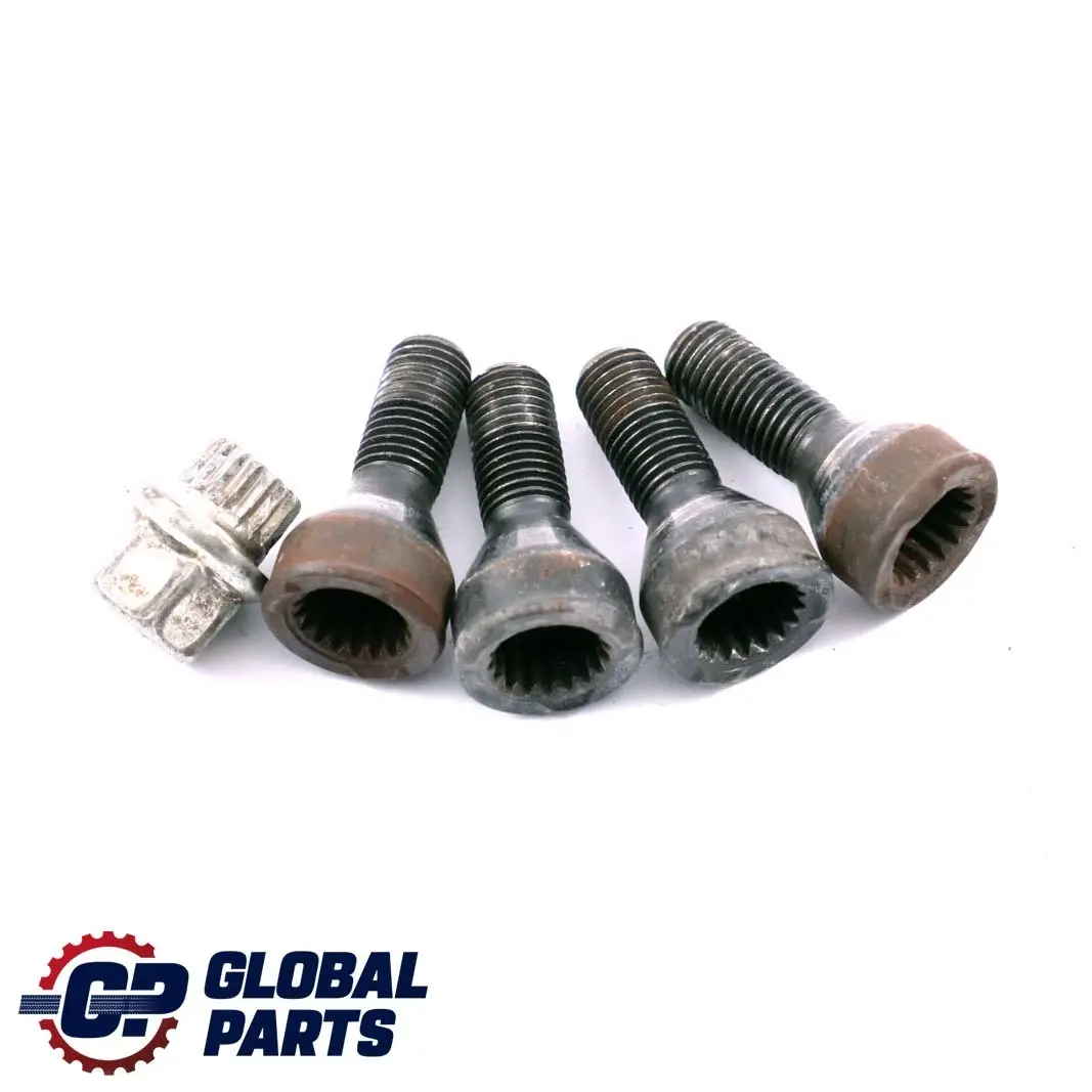 BMW E46 E60 E61 E81 E82 E87 E90 E91 E92 E93 Boulon de Roue Ecrou Noir Avec Clé - SKU 6792849-1 - Numéro de pièce 6792849