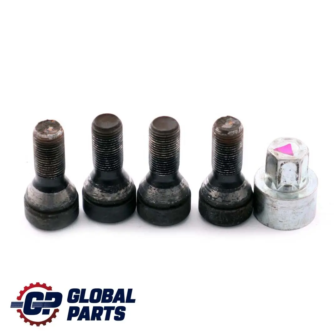 Set Locking Wheel Bolt Locks Security Nut to BMW F10 F11 F20 F21 F30 F31 X5 E70 F15 with Part number 6792851 BMW F10 F11 F20 F21 F30 F31 X5 E70 F15 Set Locking Wheel Bolt Locks Security Nut - SKU 6792851 - Part number 6792851