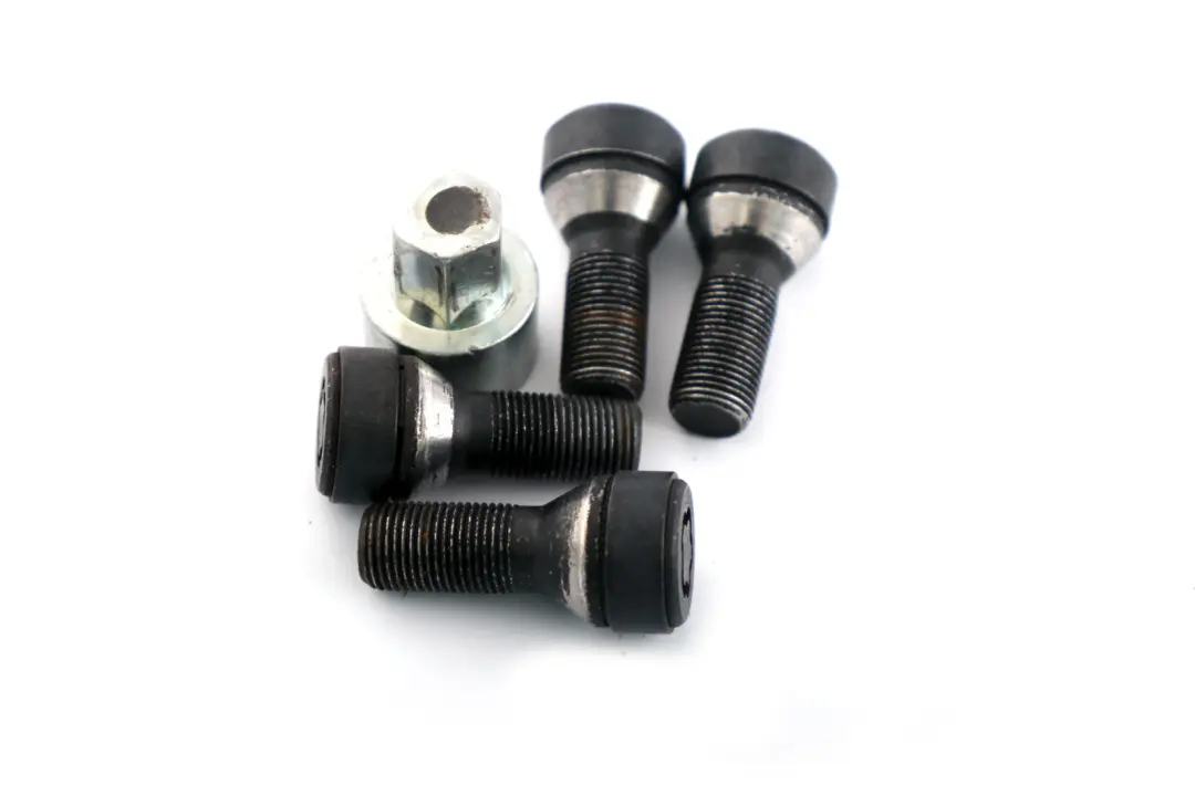 BMW F10 F11 F20 F21 F30 F31 X5 E70 F15 Set Locking Wheel Bolt Locks Security Nut - SKU 6792851 - Part number 6792851
