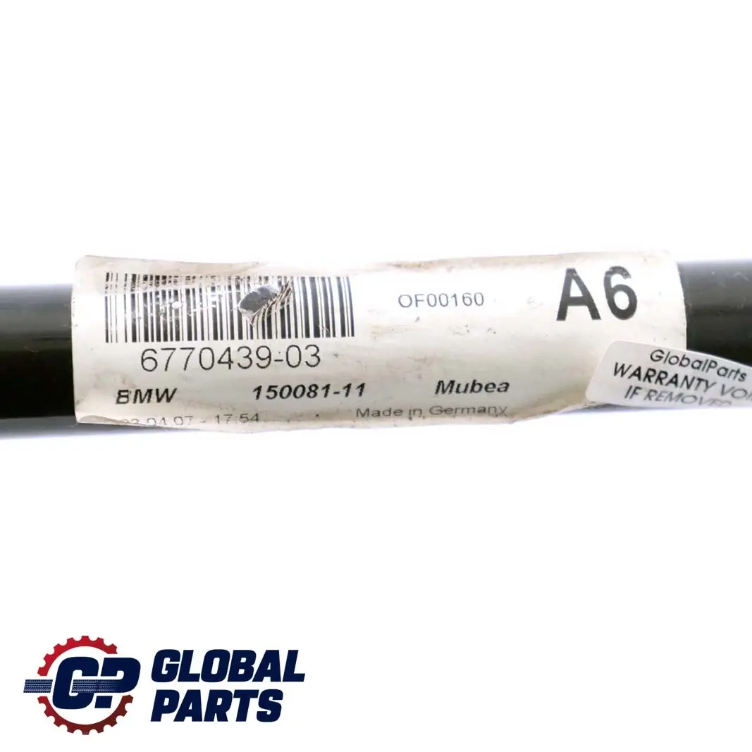 BMW 3 E91 E93 Touring Cabriolet Stabilisateur avant Avec Caoutchouc - SKU 6793311 - Numéro de pièce 6793311