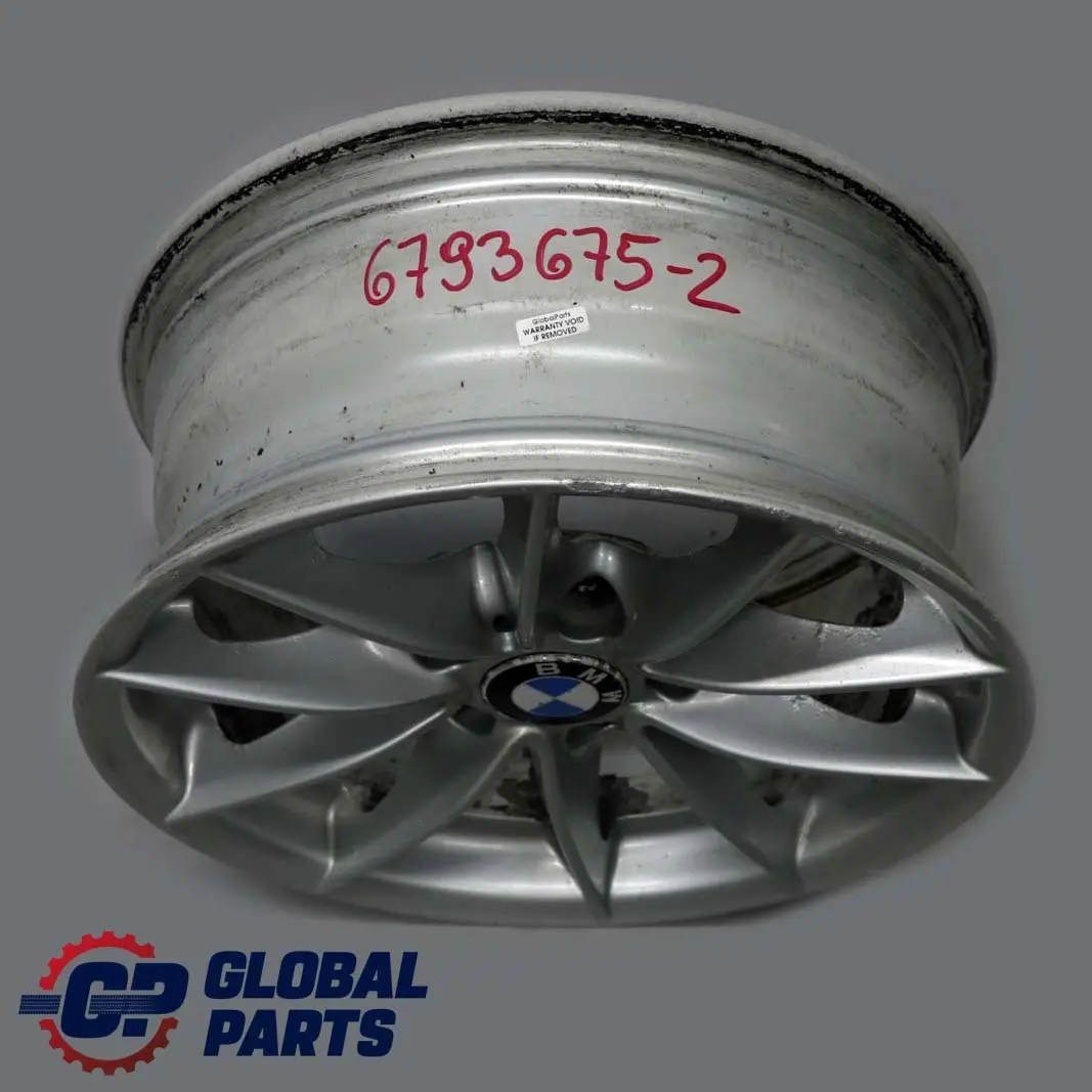 Alloy Wheel Rim 16" V Spoke 360 7J ET:31 to BMW 3 Series E90 E91 E92 with Part number 6793675 BMW 3 Series E90 E91 E92 Alloy Wheel Rim 16" V Spoke 360 7J ET:31 - SKU 6793675-2 - Part number 6793675
