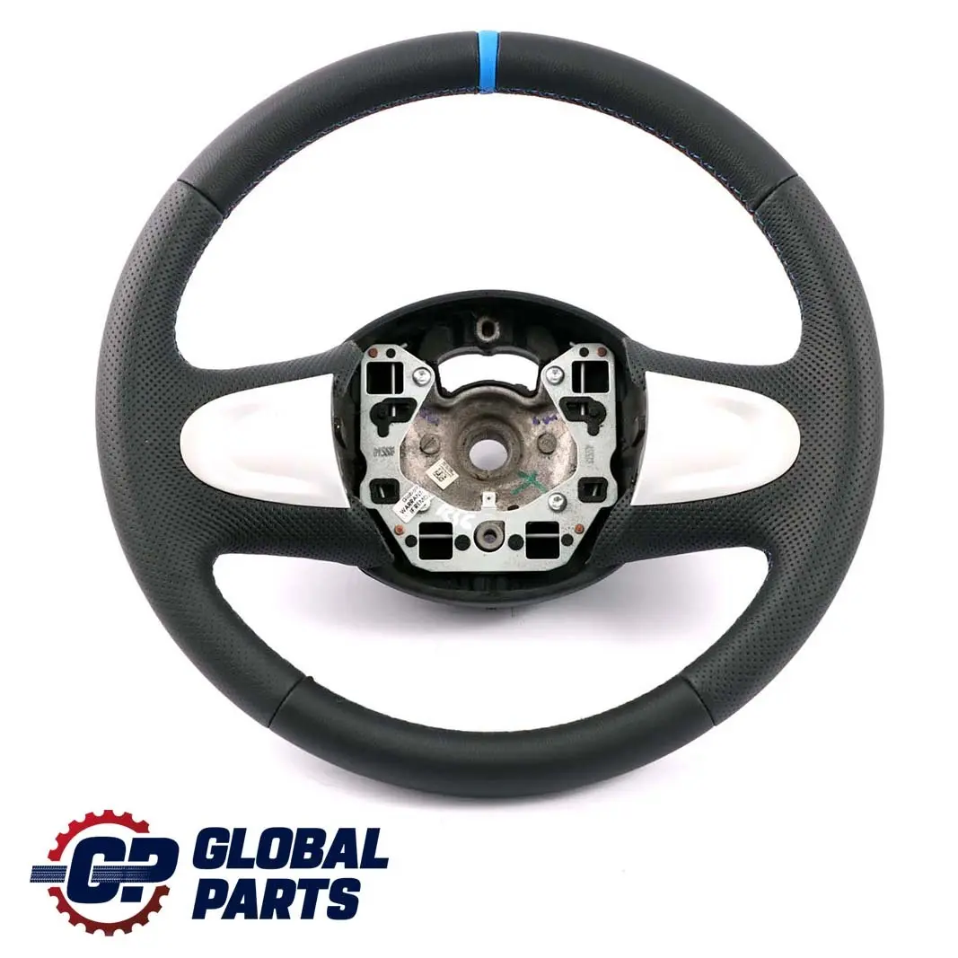 Leather Sport Look Steering Wheel 2 Spoke Mini Cooper One R55 R56 R57 R60 NEW - SKU 6794623-5 - Part number 6794623
