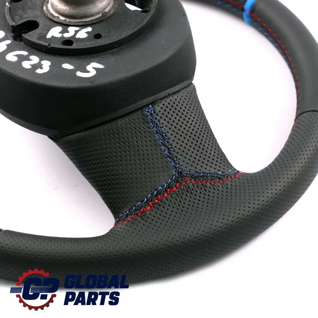 Leather Sport Look Steering Wheel 2 Spoke Mini Cooper One R55 R56 R57 R60 NEW - SKU 6794623-5 - Part number 6794623